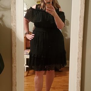 Lane Bryant cold shoulder dress